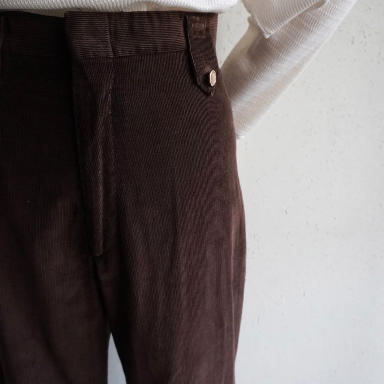 80s  Corduroy Flare Pants