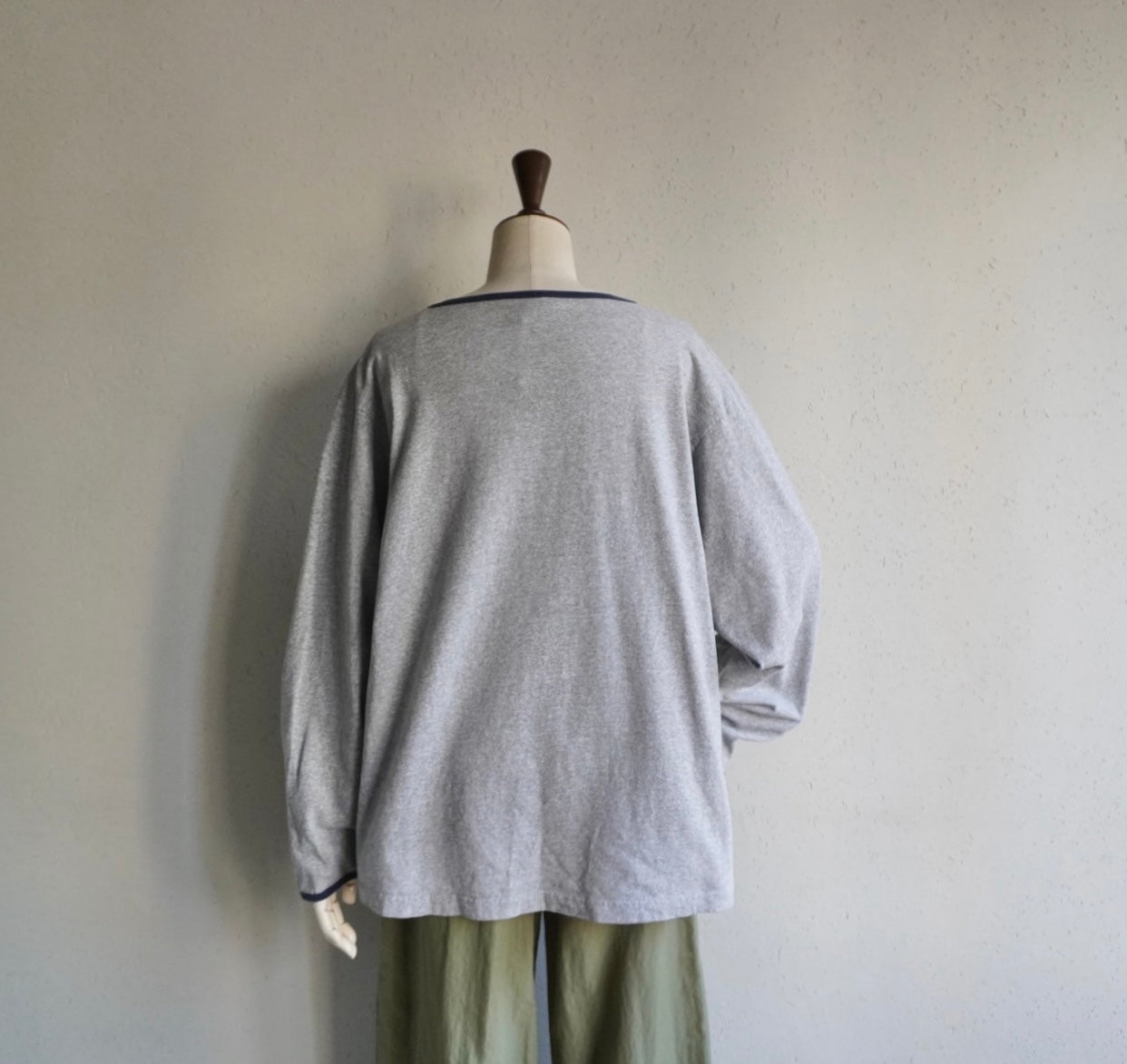 90s Printed Long T-shirt Made in USA