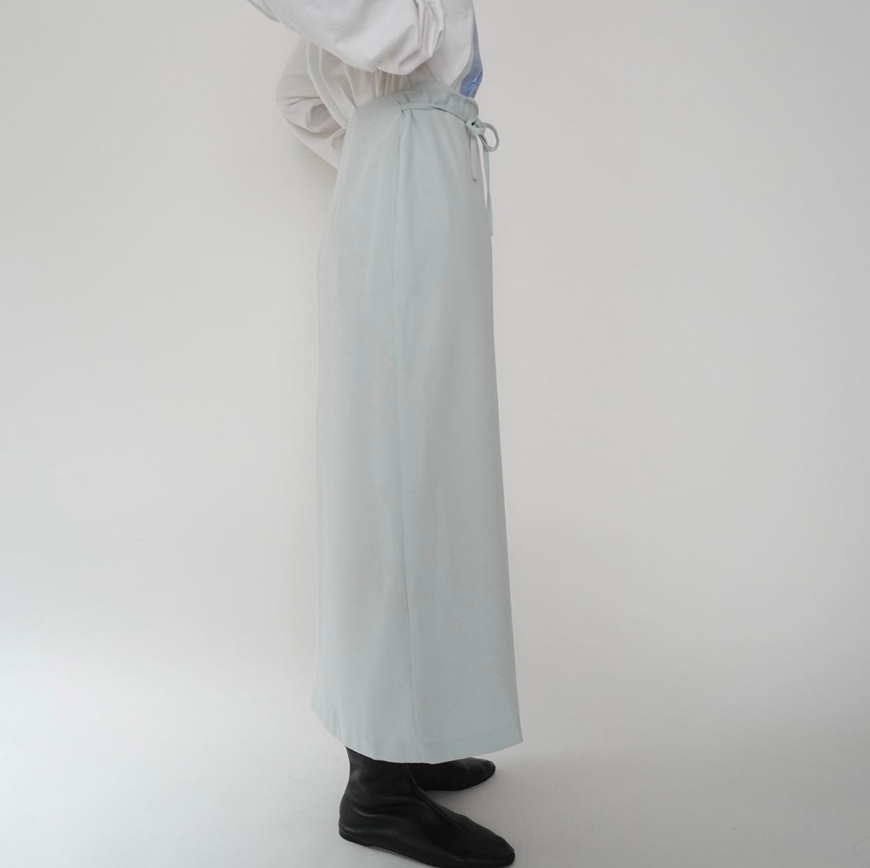 90s Light Blue Skirt