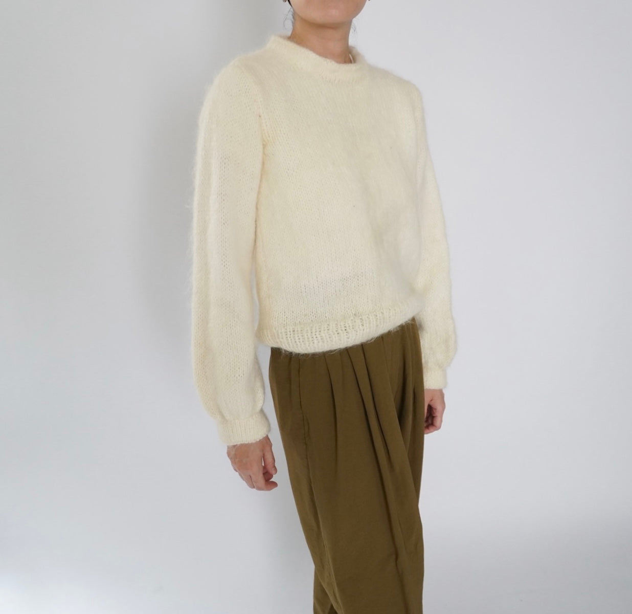80s Ivory Knit