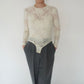 90s "ANN TAYLOR" Lade Design Top Made in USA