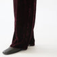 90s Velour Wide Pants