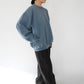 90s Blue Sweater Made in USA