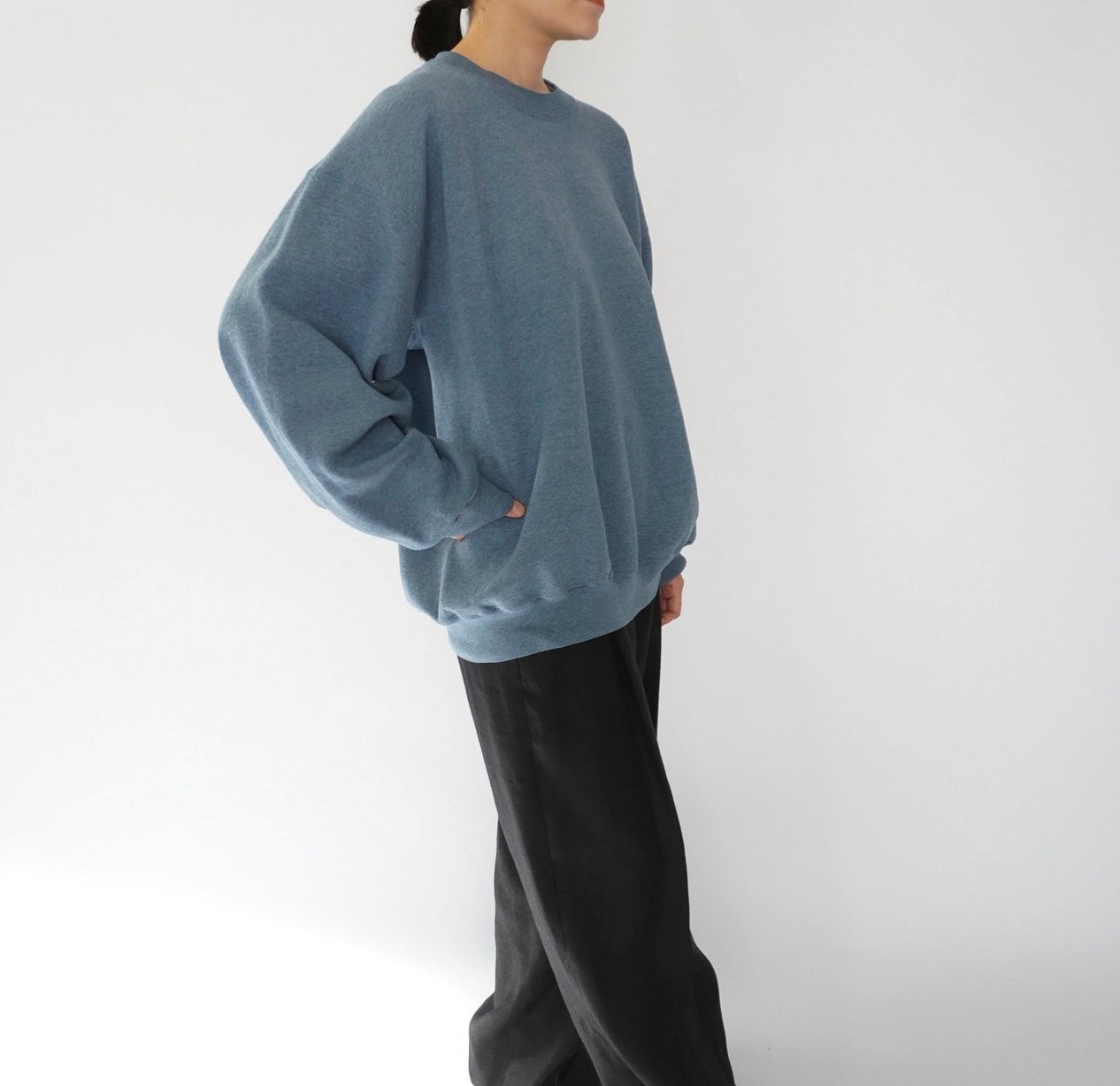 90s Blue Sweater Made in USA