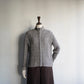 90s Cotton Knit Zip Top