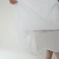 90s White Linen Skirt