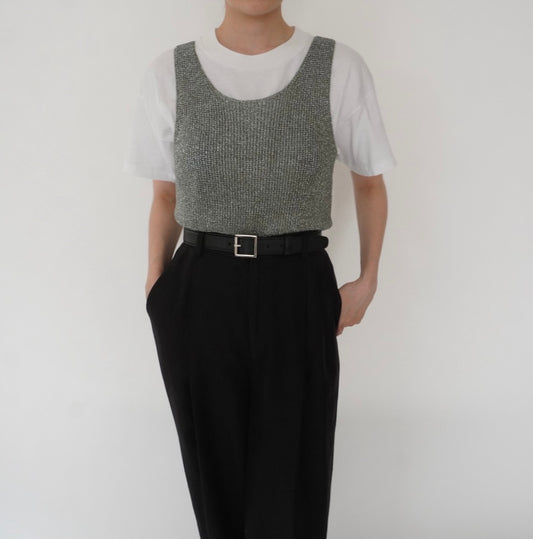 90s Silver Top