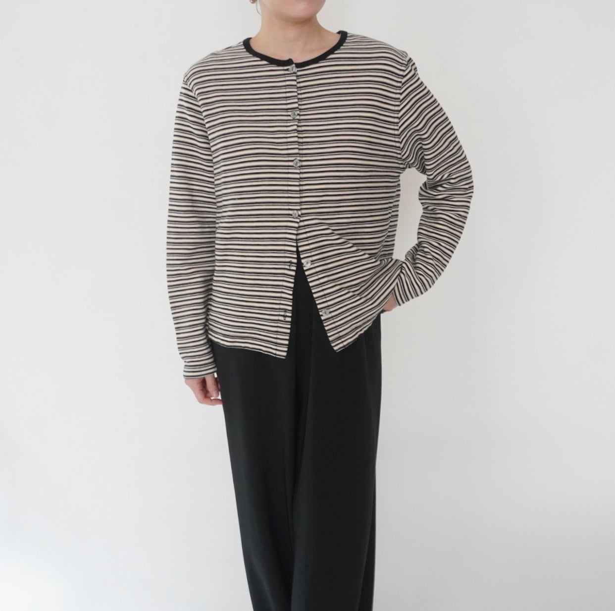 90s Striped Design Top
