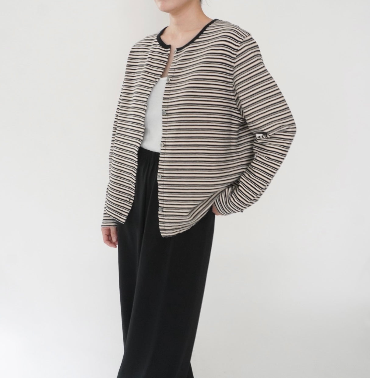 90s Striped Design Top