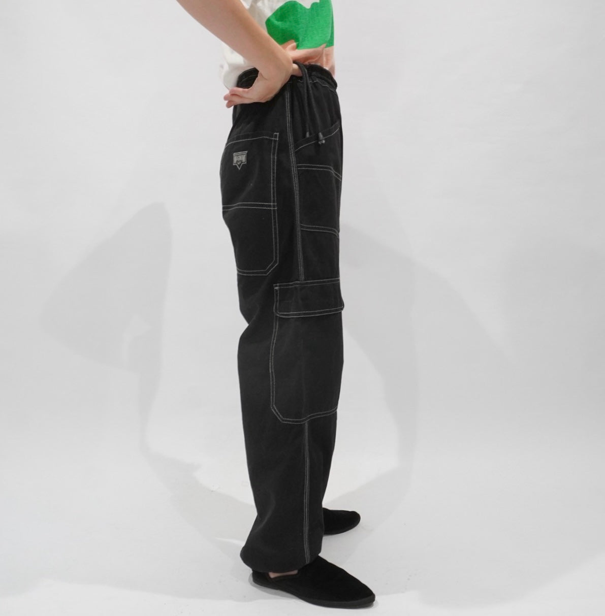 90s Design Pants Made in Italy