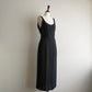 90s Slit Design Dress Made in USA