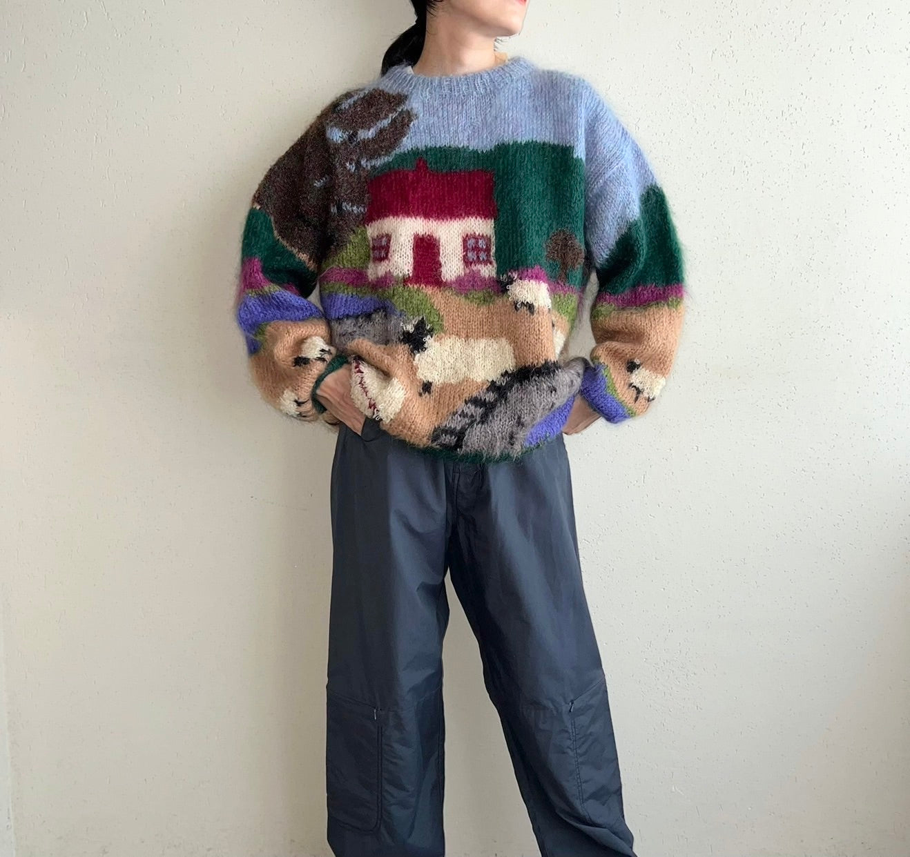 90s Design Mohair Knit