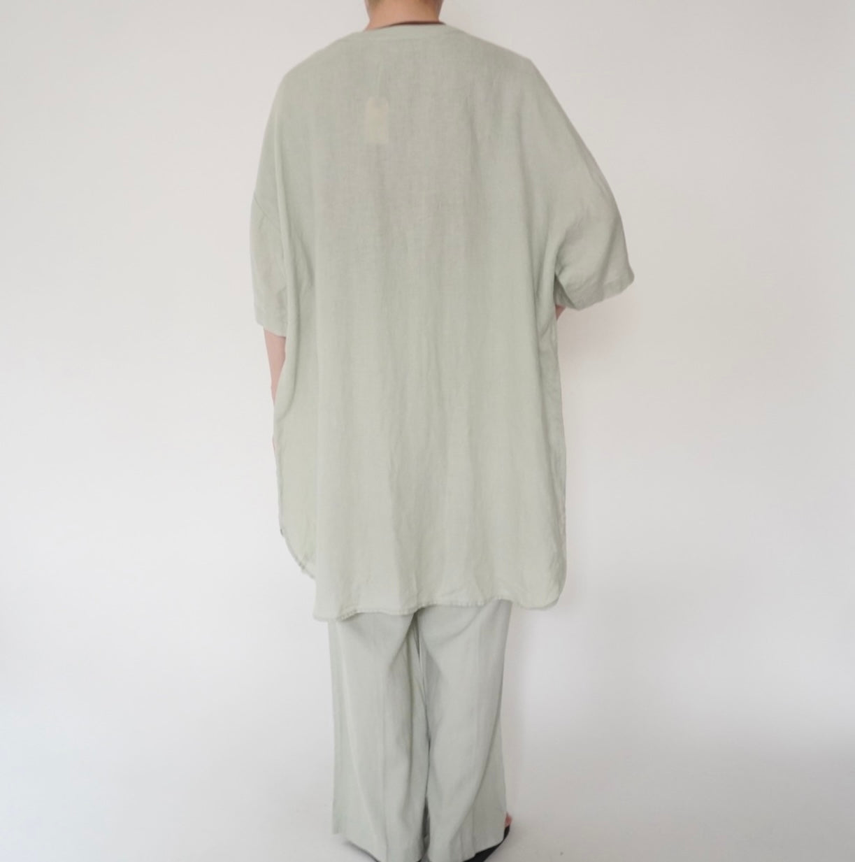 90s Sage Green Two-Piece Suit