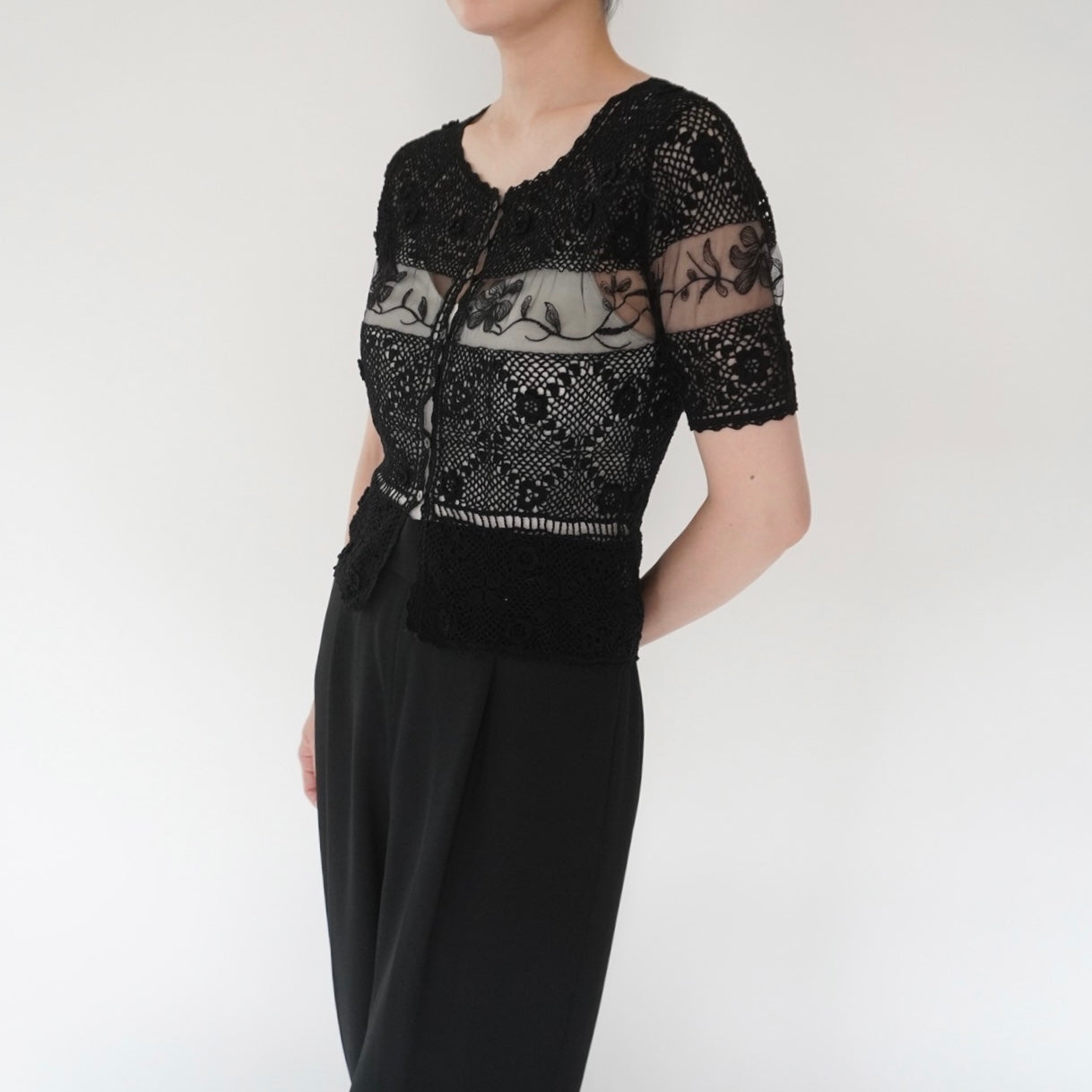 Crochet  Lace Design Top