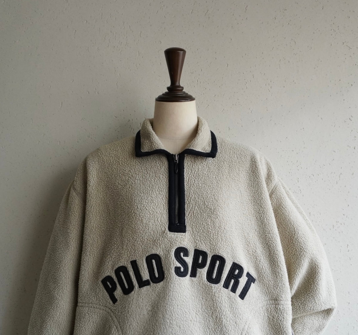 90s "POLO SPORT" Half Zip Fleece Made in Canada
