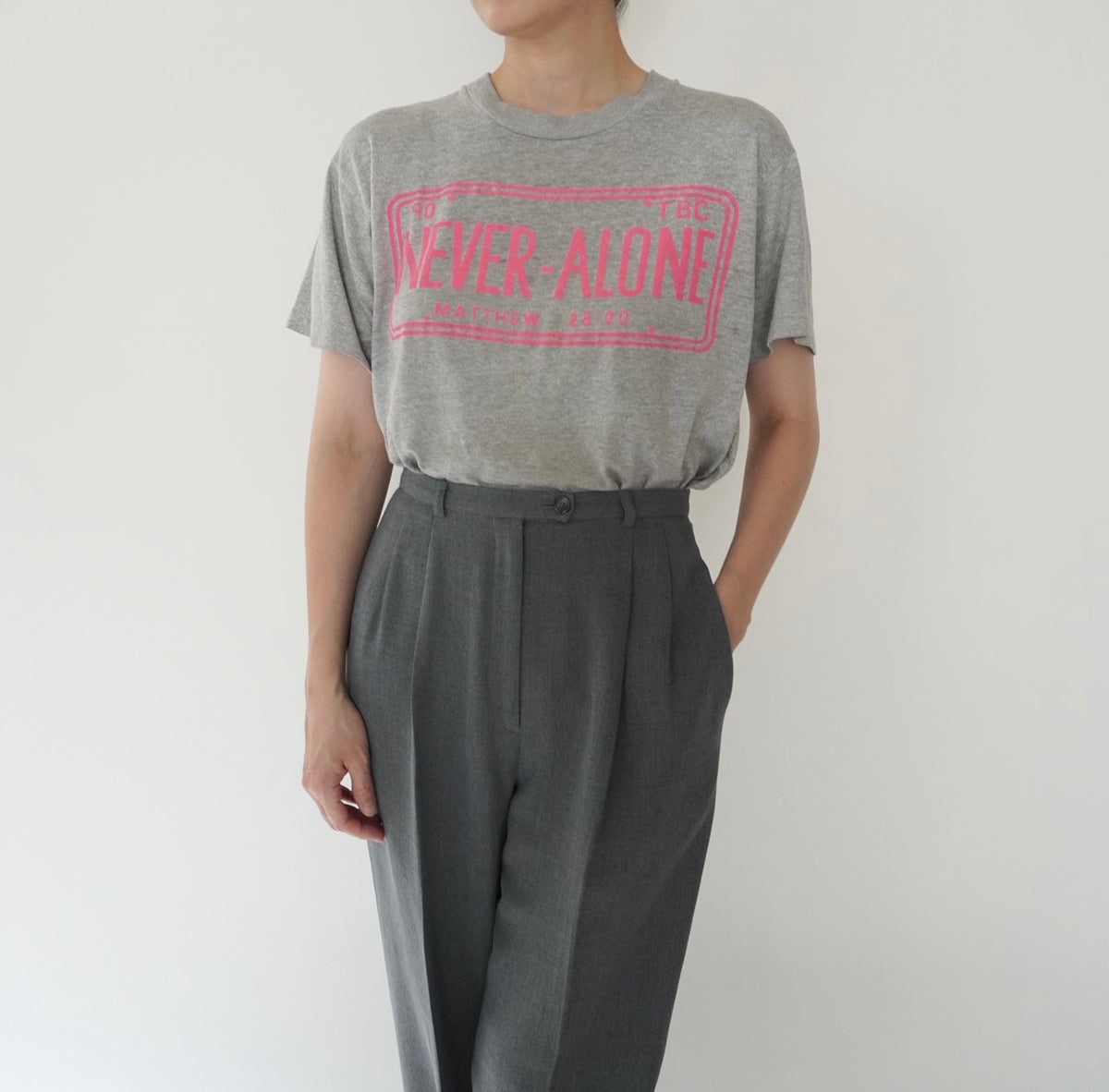 80s Printed T-shirt Made in USA