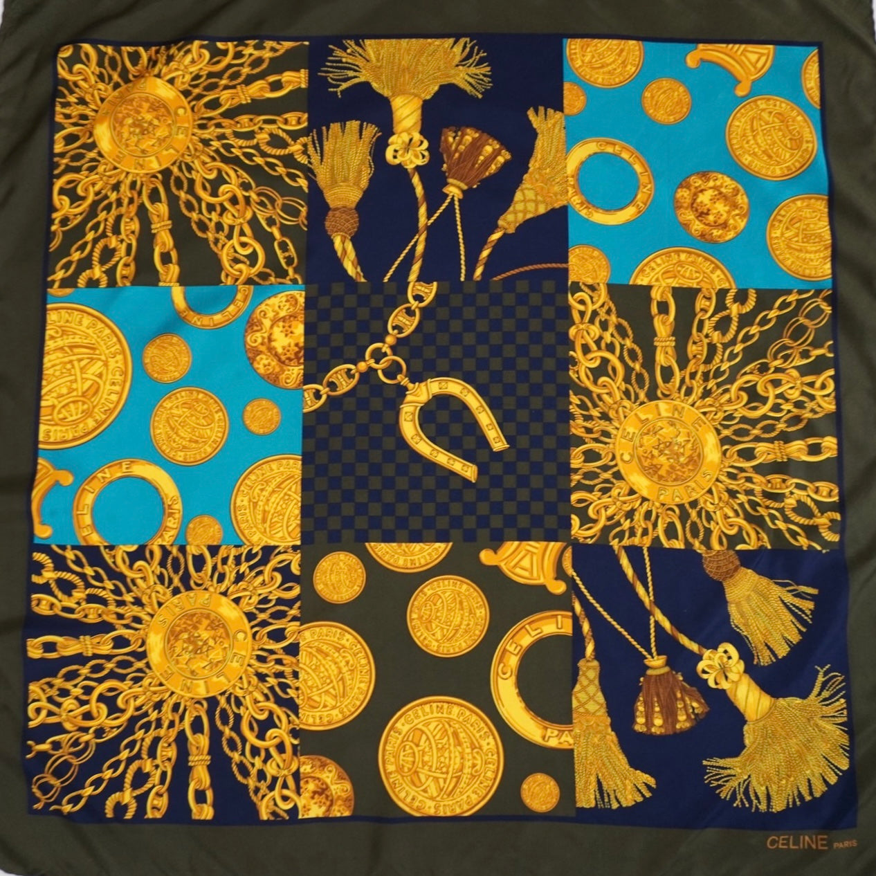 "CELINE" Scarf