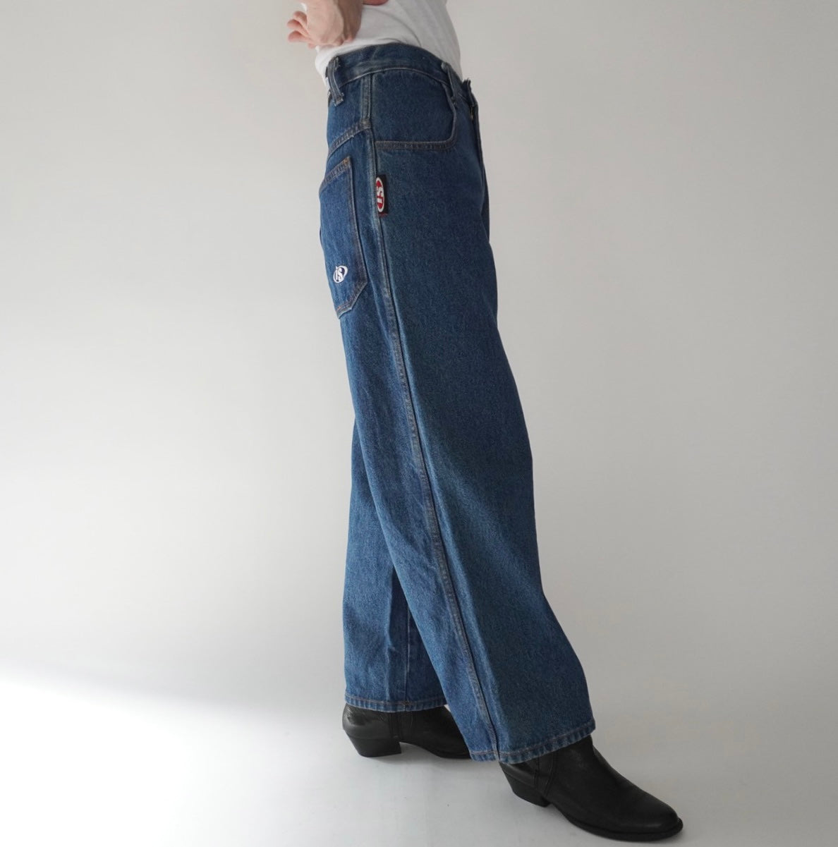 90s Wide Denim Made in USA