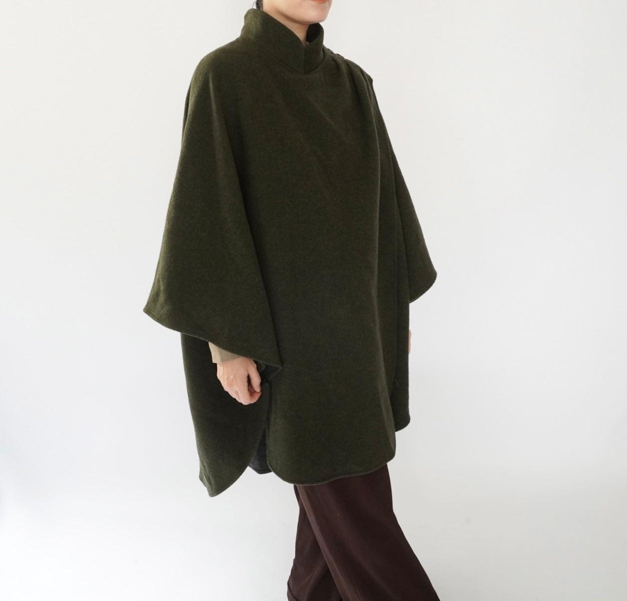 90s Design Poncho Jacket