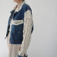 90s Crochet Denim Jacket