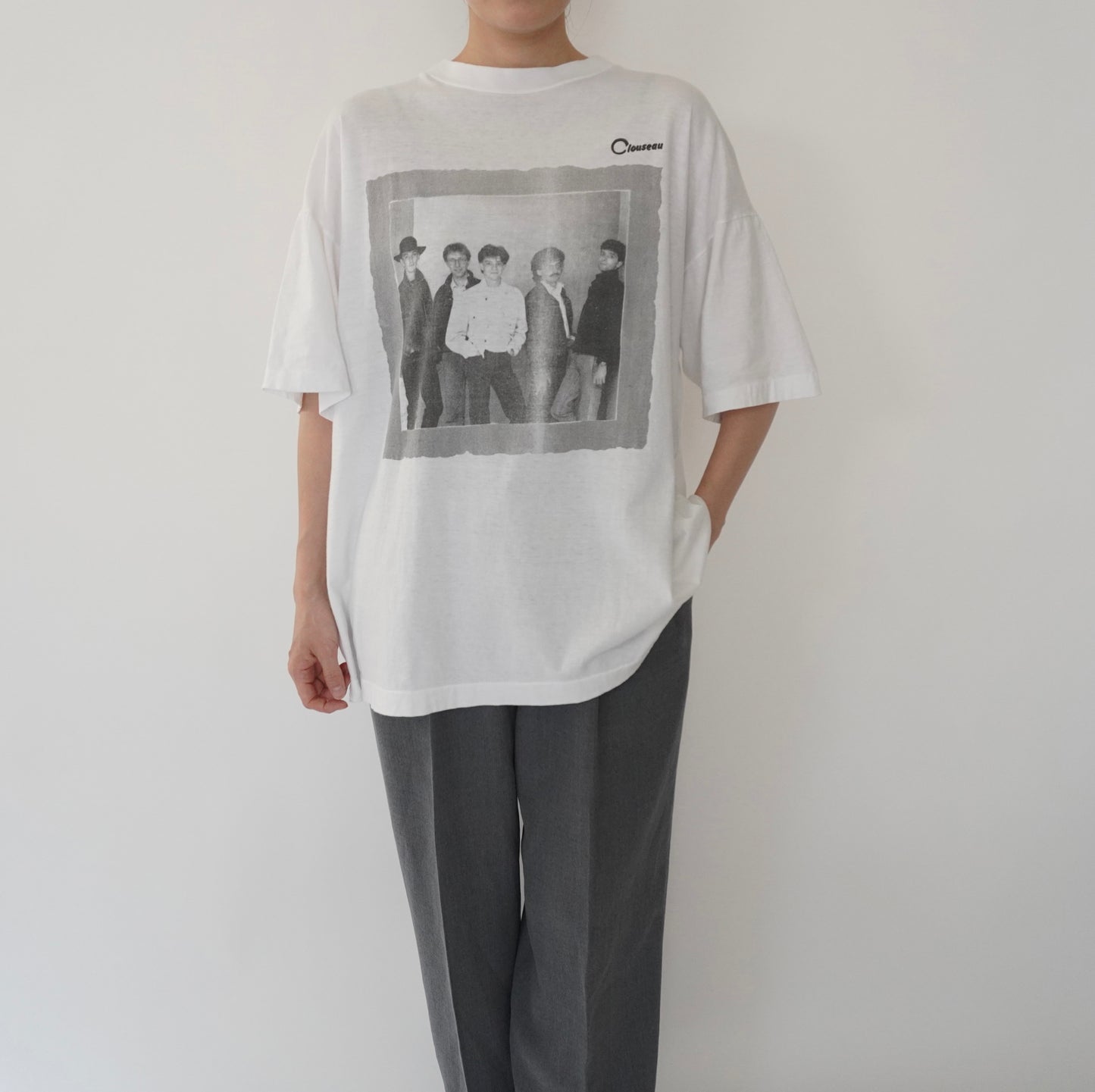 90s EURO Photo Printed T-shirt