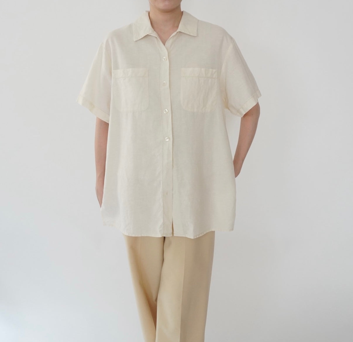 90s Linen Shirt