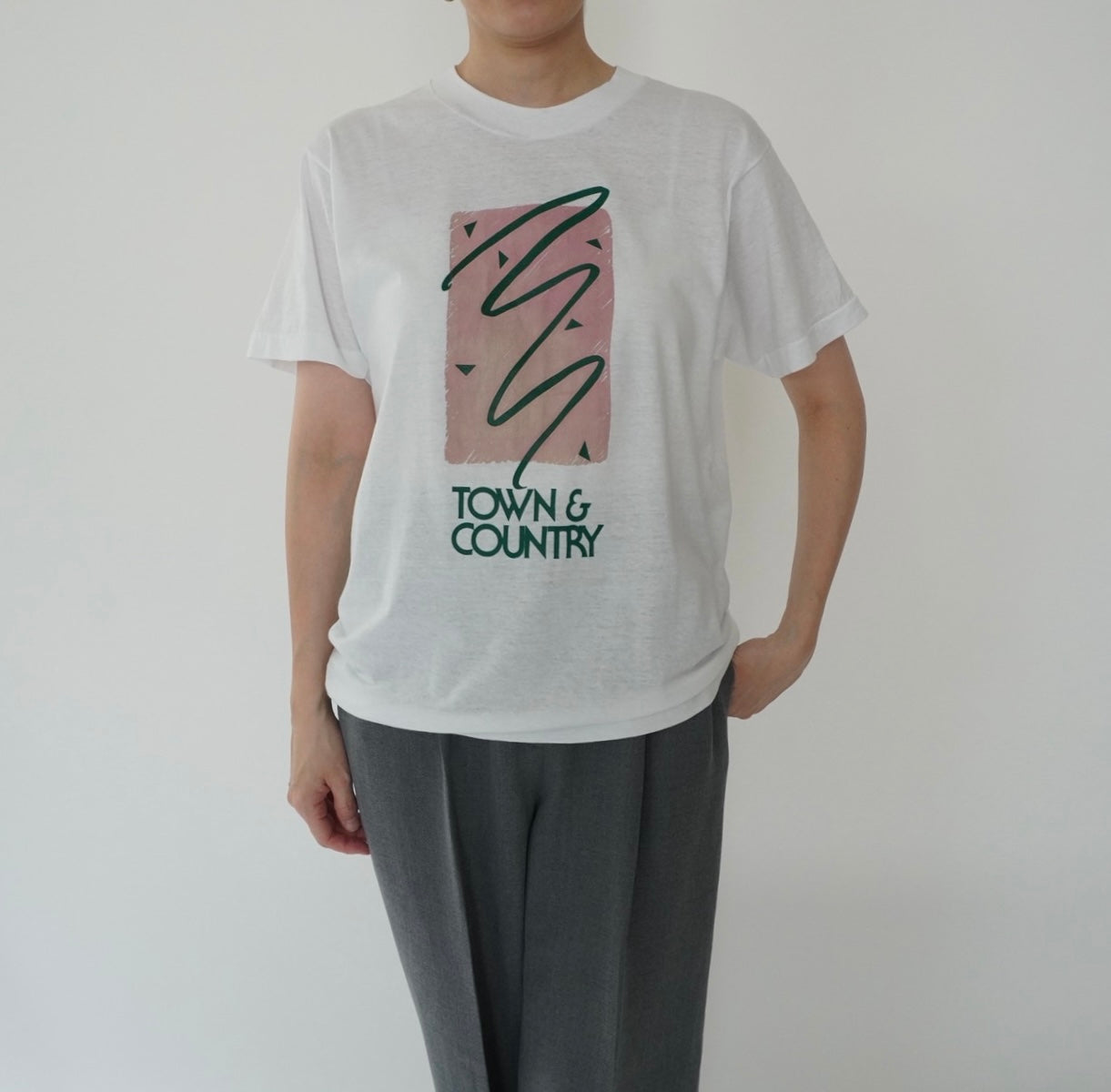 80s Printed T-shirt Made in USA