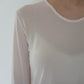 90s Light Pink Silk Top