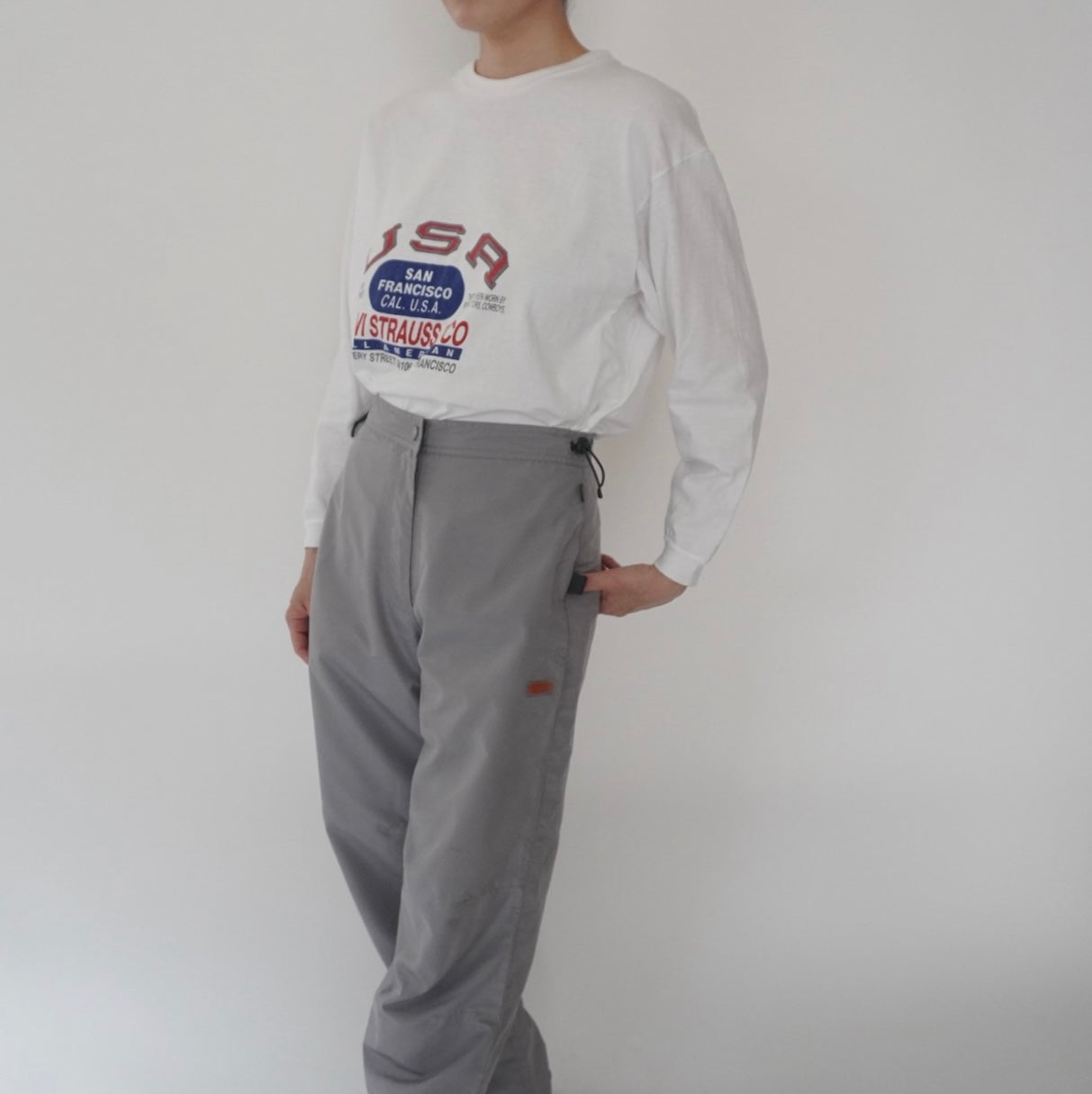 90s "Levis"  Printed Long Sleeves T-shirt