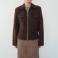 90s Brown Light Jacket Made in USA