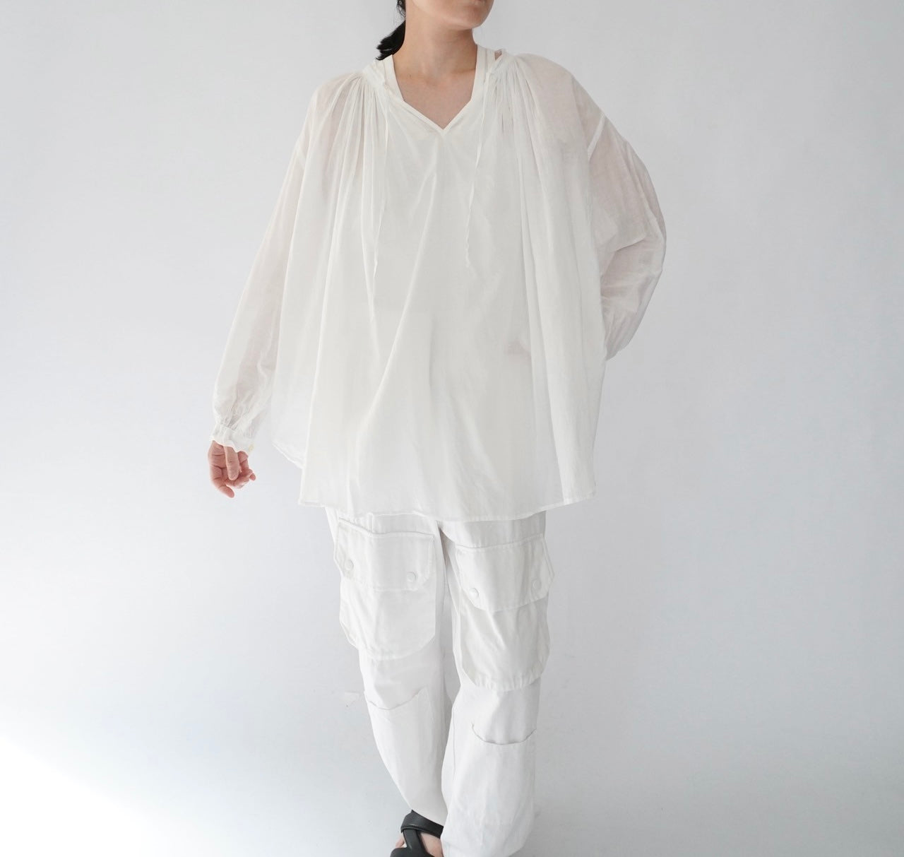 90s Cotton Tunic Made in USA