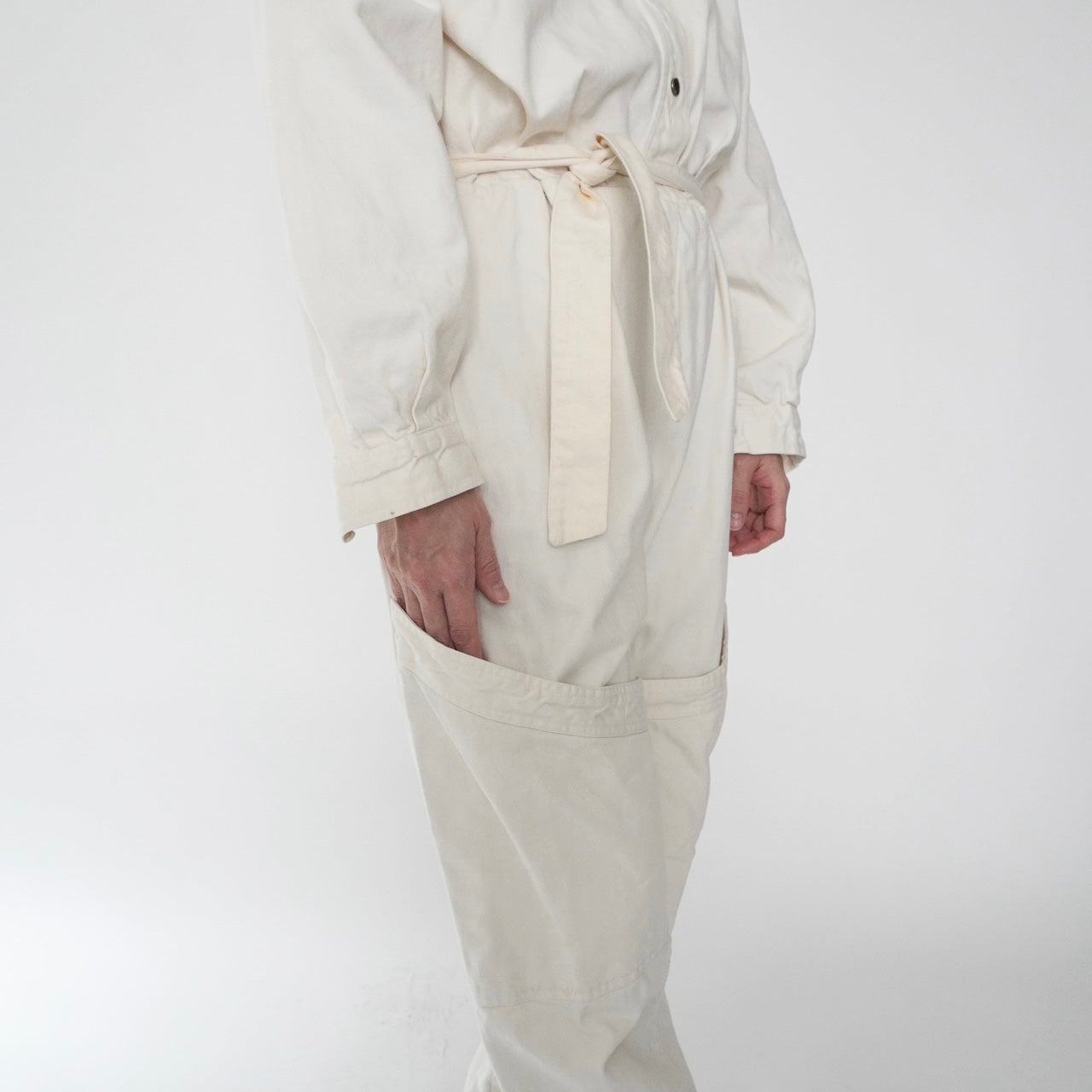 80s EURO Design Ivory Jumpsuit