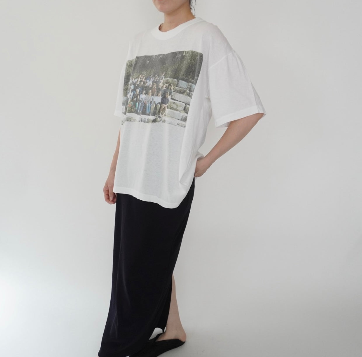 90s EURO Photo Printed T-shirt