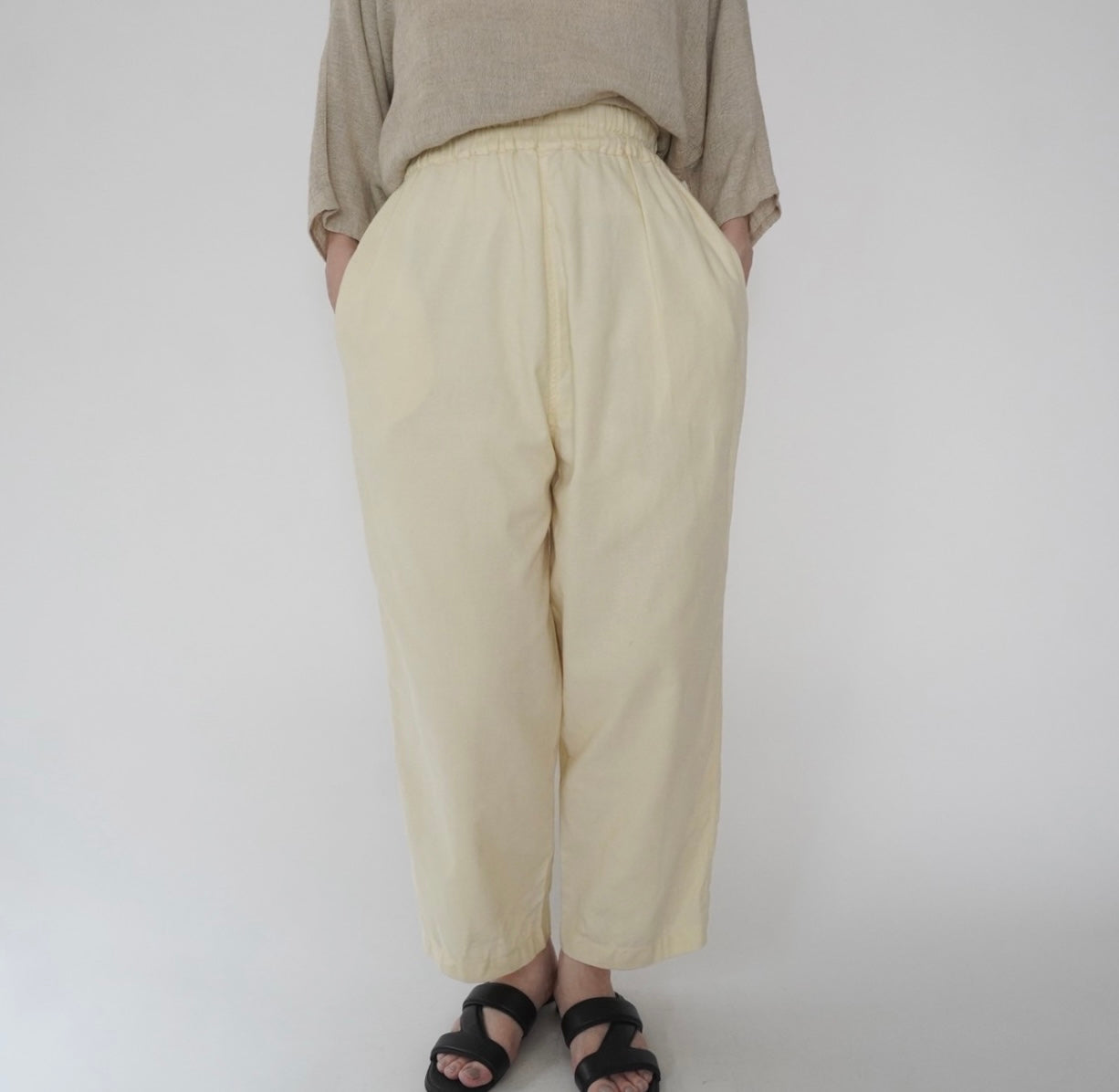 80s EURO Design Cotton Pants