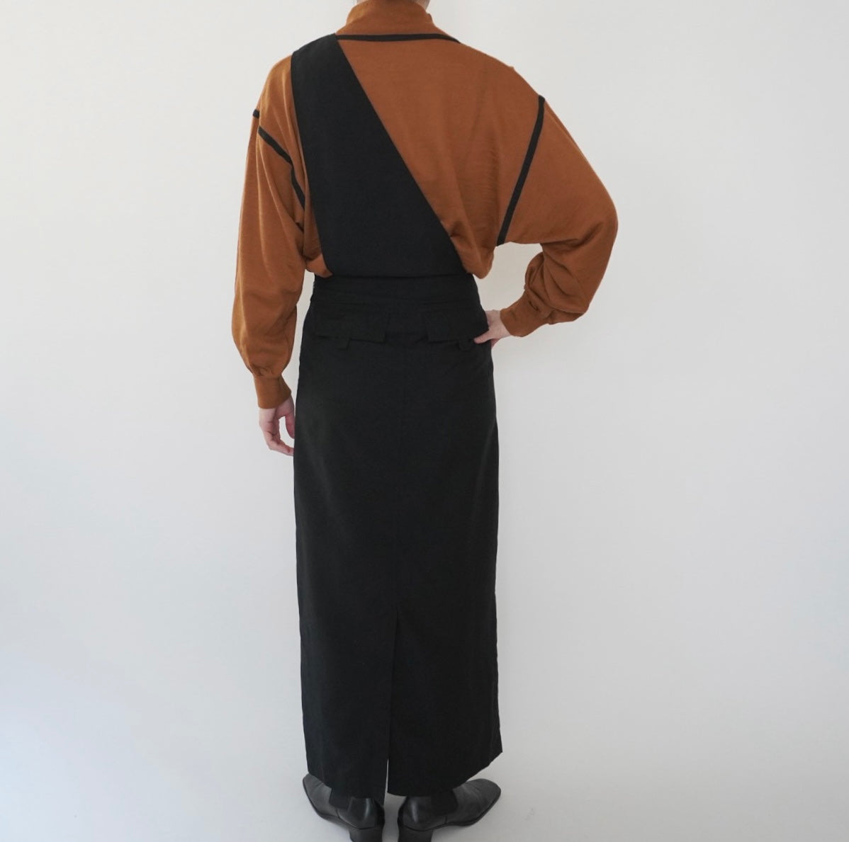 90s One Shoulder Design Dress