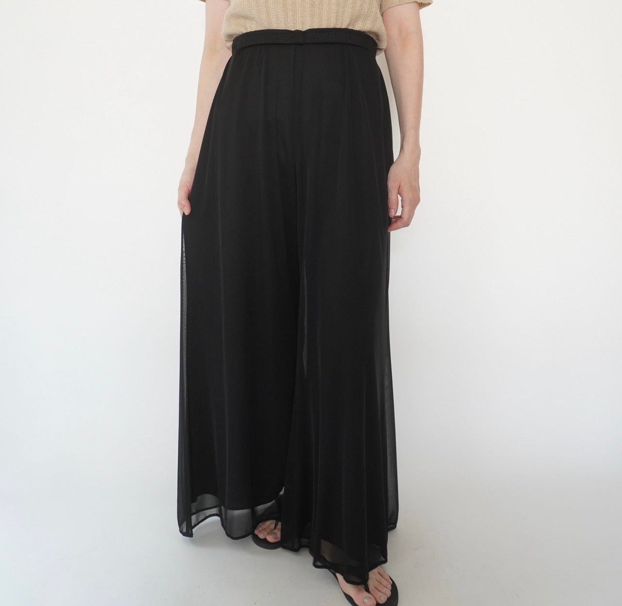 90s Design Sheer Pants Made in USA