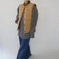 90s Quilted Reversible Vest