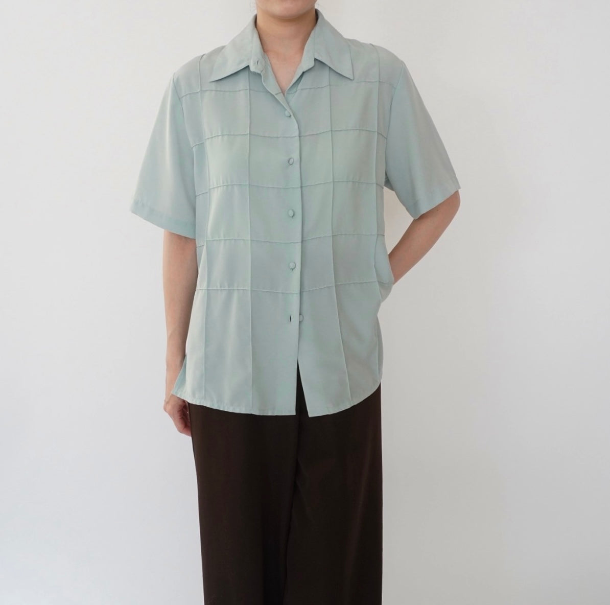 90s Stitch Design Shirt