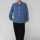 90s Linen Shirt Jacket