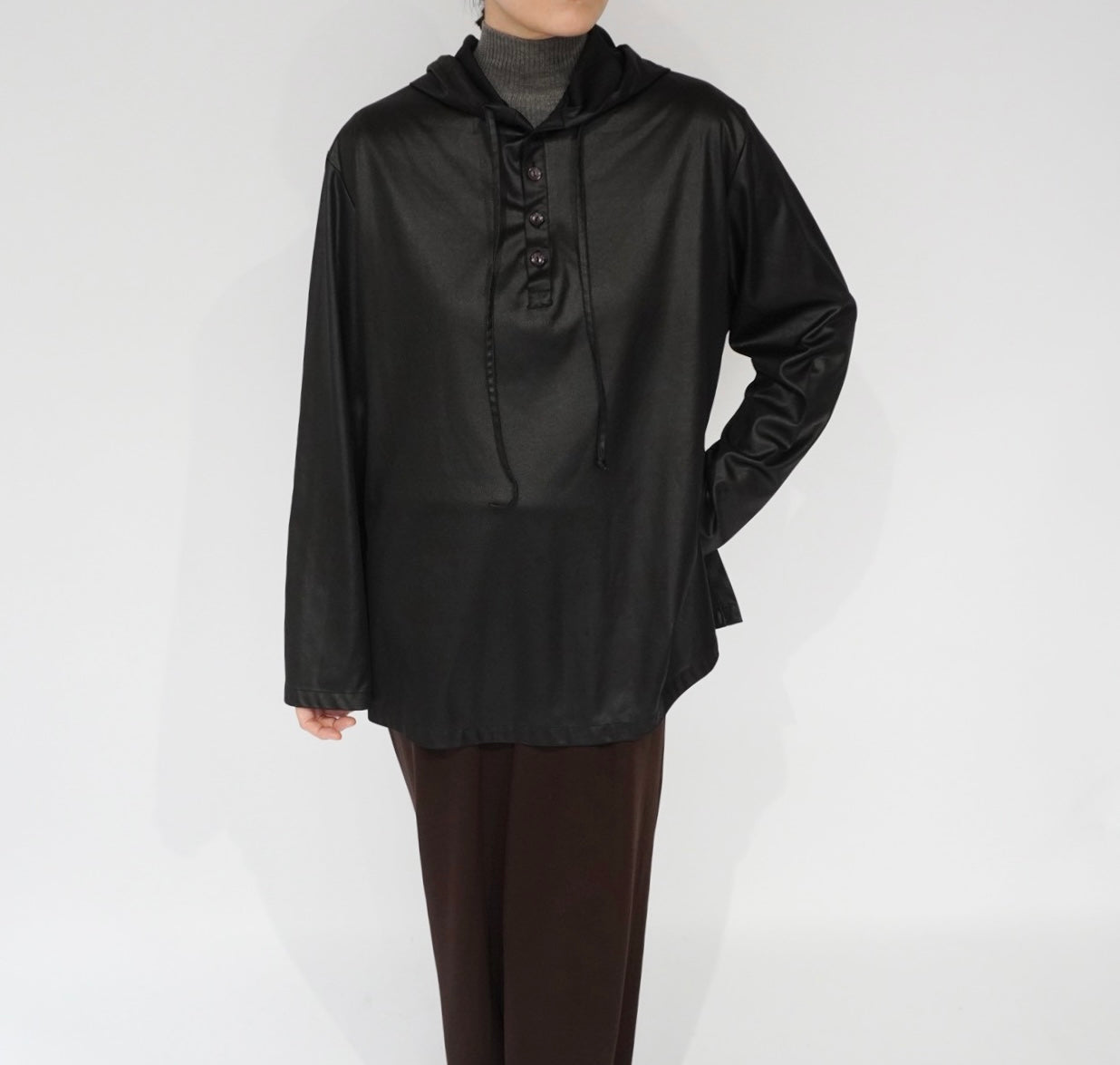 90s Hooded Blouse