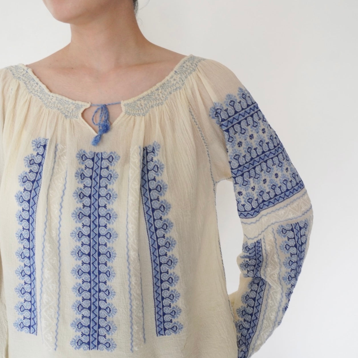 70s Romanian Embroidery Tunic
