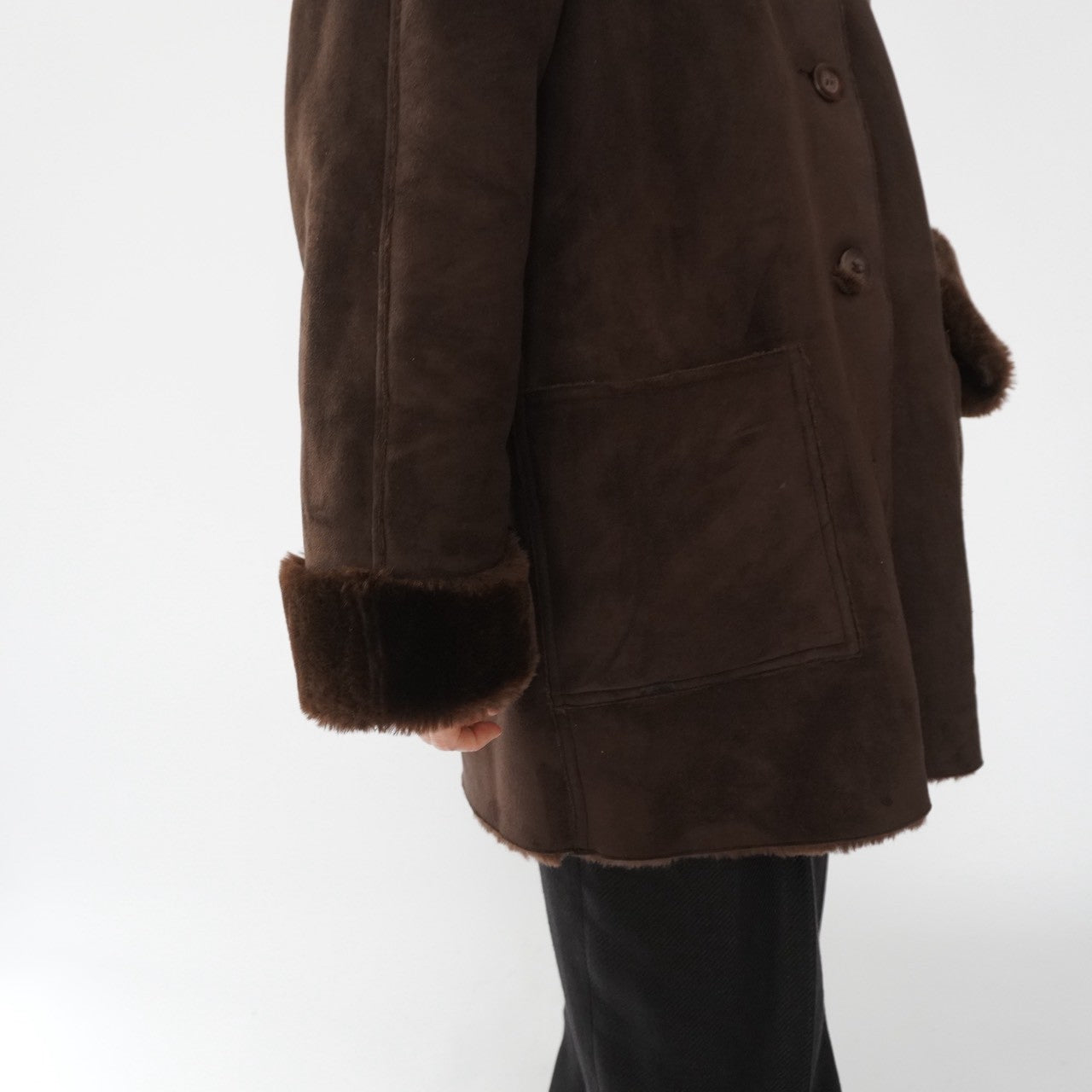 90s Faux Shearling Jacket