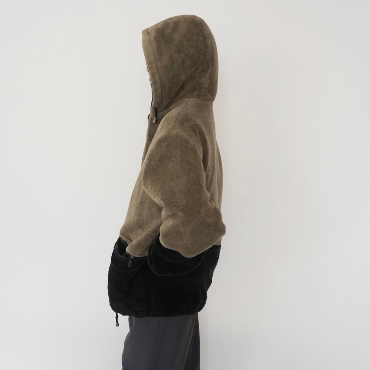 90s Two Tone Fleece Jacket