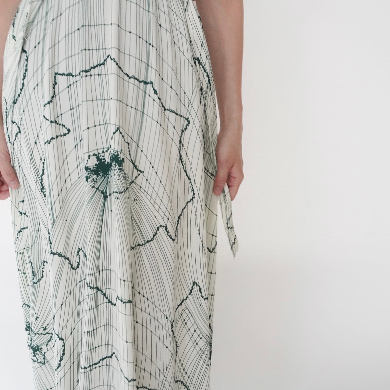 70s Pattern Skirt Made in Canada