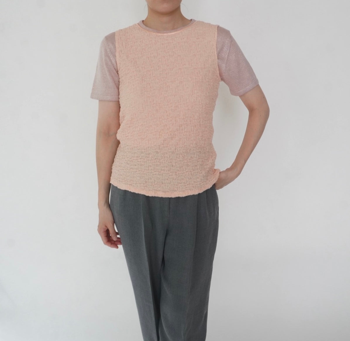 90s Pink Sleeveless Top