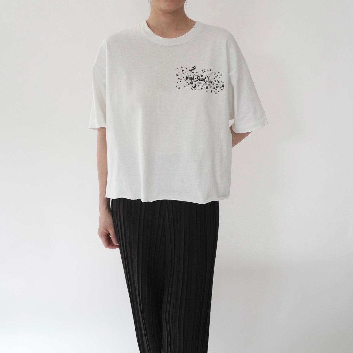 90s Printed Cut Off T-shirt Made in USA
