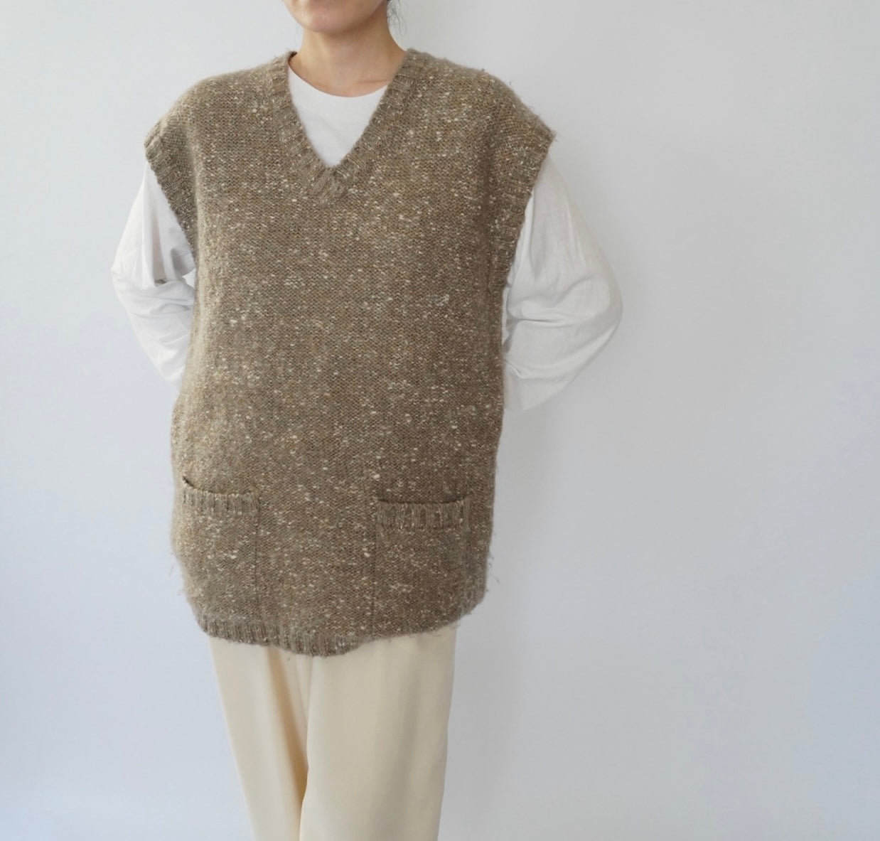80s Mohair Knit Vest
