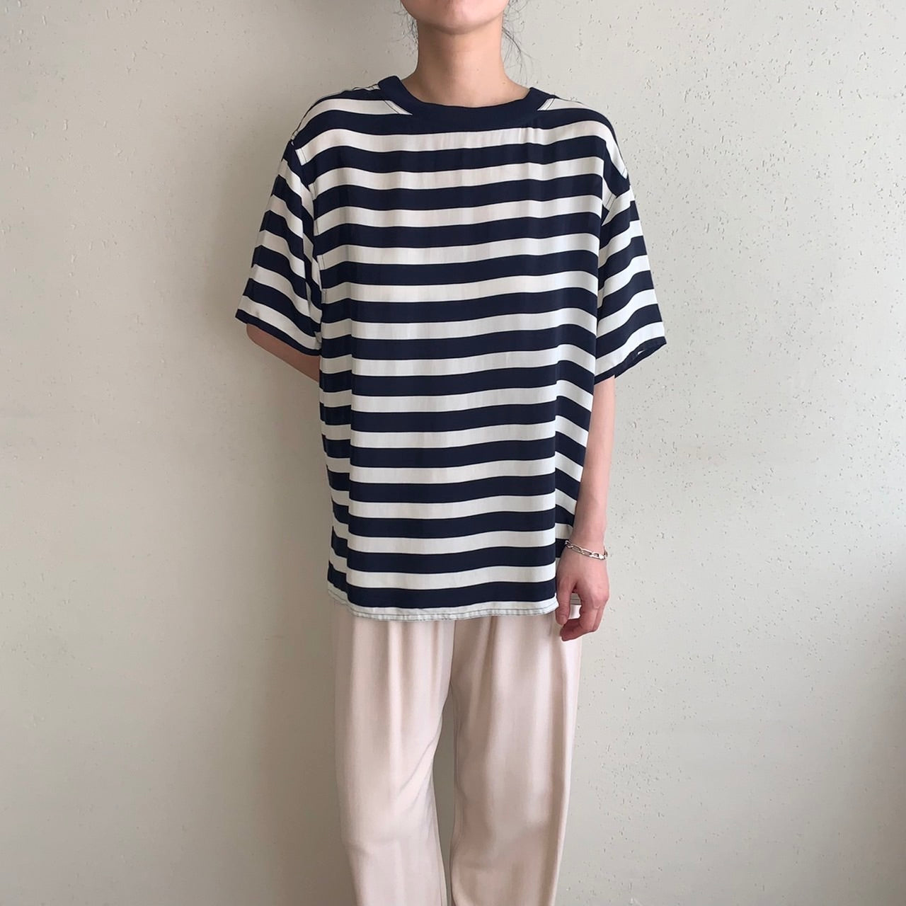 90s Striped Top Made in Italy