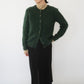60s Green Mohair Cardigan