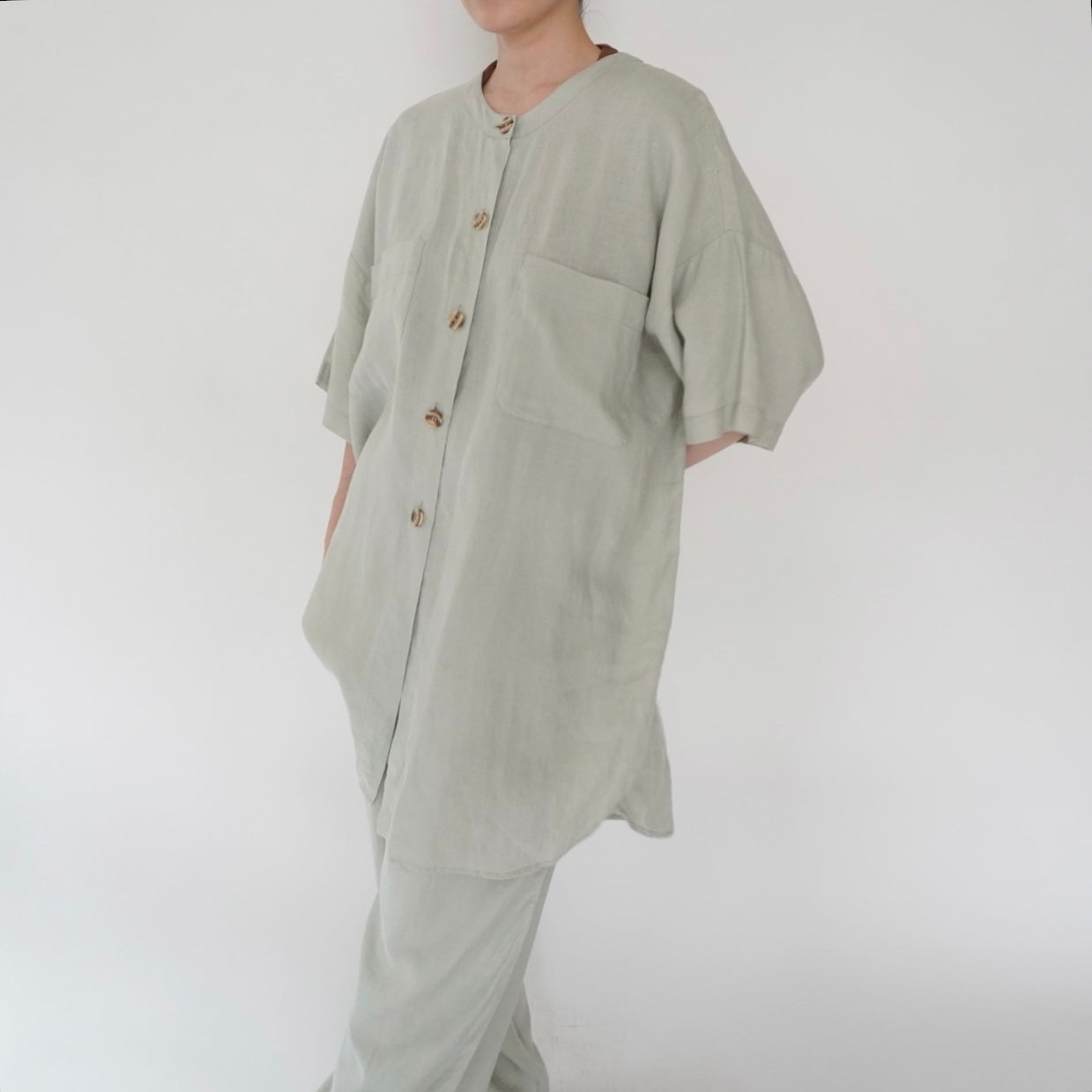 90s Sage Green Two-Piece Suit